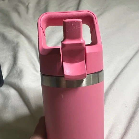 YETI Pink Insulated Bottle with Spout - Picture 2 of 5